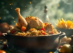 Плов-карри с овощами
