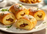 Картофельные рулеты с начинкой