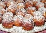 Пончики творожные с корицей