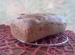 Творожный хлеб с укропом и луком на закваске