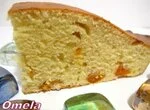 Пирог сметанный с курагой