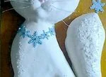 Торт Кошка (барельеф мастер класс)
