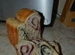 Завитушечка с маком и малиной