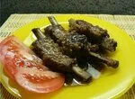 Ребрышки свинные с кунжутом