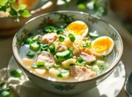 Окрошка из сныти