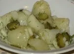 Австрийский теплый картофельный салат (постный)