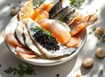 Икра рыбы, вяленая рыба, вяленые морепродукты, где их использовать