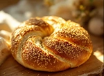 Пшенично-ржаной хлеб с кунжутом ‏״Любимый‏״( Хлебопечка Борк)