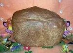 Хлеб из цельносмолотой муки с кунжутом