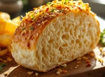 Картофельный хлеб на хлопьях