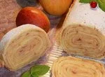 Рулет с яблоками ‏״Bolo de Rolo‏״