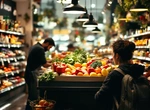 Продукты в супермаркете в обмен на услуги