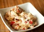 Закуска из болгарского перца с сыром Фета
