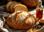 Пшенично-ржаной на квасе с хмели-сунели в хлебопечке
