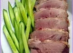 Мясо с ягодами и фруктами в пакете ( мультиварка-скороварка Brand 6051)