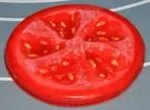 Кружочек помидорки из мастики (мастер-класс)