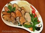 Мидии маринованные