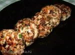 Рубленные куриные котлеты с грибами