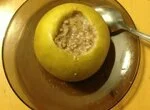 Яблоки, печенные с медом и орехами в мультиварке Bork U700