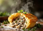 Пирог слоеный с курицей по-графски