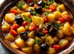 Чанах из баклажан без мяса