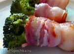 Брокколи в беконе с сыром (мультиварка BRAND 701)