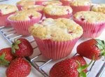 Клубничные маффины