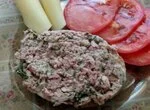 Паштет куриный со шпинатом
