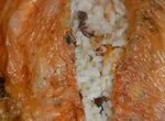 Курица фаршированная рисом