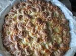 Семейный мясно-сырный пирог ‏״Лепесток‏״