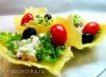 Сырные корзиночки (пиццамейкер)