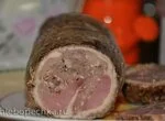 Утиный рулет в сетке