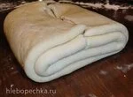 Творожное слоеное тесто