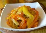 Закуска-гарнир из сладкого перца с манго