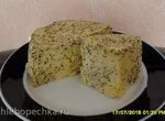 Кекс с нутовой мукой и маком