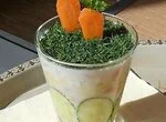 Сырная окрошка