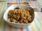 Перлушка (перловка с грибами, луком и морковью)
