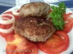 Котлеты с баклажанами