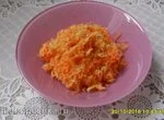 Пикантный салат из брюквы с морковью