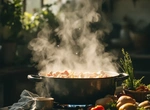 Приготовление костного и мясо-костного бульона (традиц. способ варки на плите)