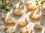 Пасхальные печенья (барашки и зайчики)