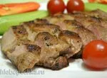 Стейк из свиной шейки (на сковороде)