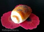 Молочные заварные булочки с шоколадом