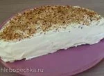 Лёгкий пирог из гречки с черносливом и творожным кремом (без глютена )