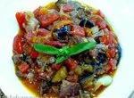 Имам Байилды (овощное блюдо с баклажанами с добавлением мяса)