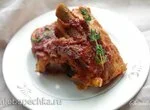 Свиные рёбрышки, запечённые в томатном маринаде