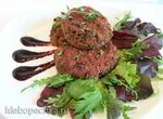 Котлеты из маша с овощами и грецкими орехами запеченные (постные)