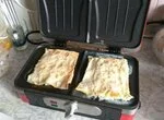 Конвертики из творога в тонком лаваше в мультигриле GFGRIL GF-040