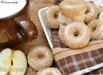 Яблочные пончики-кексы