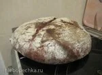 Крестьянский хлеб с мёдом на зрелой закваске